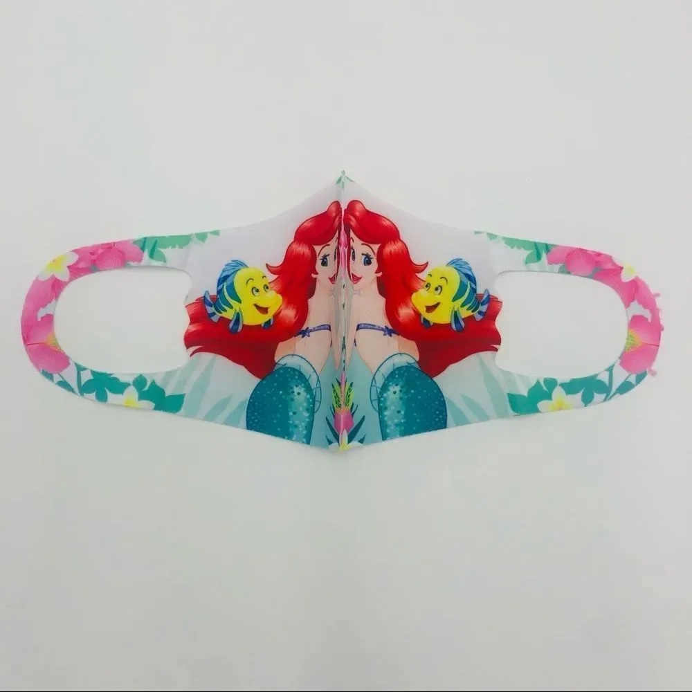 Brand New Kids Ariel‎ Reusable Face Mask Material Ice Silk